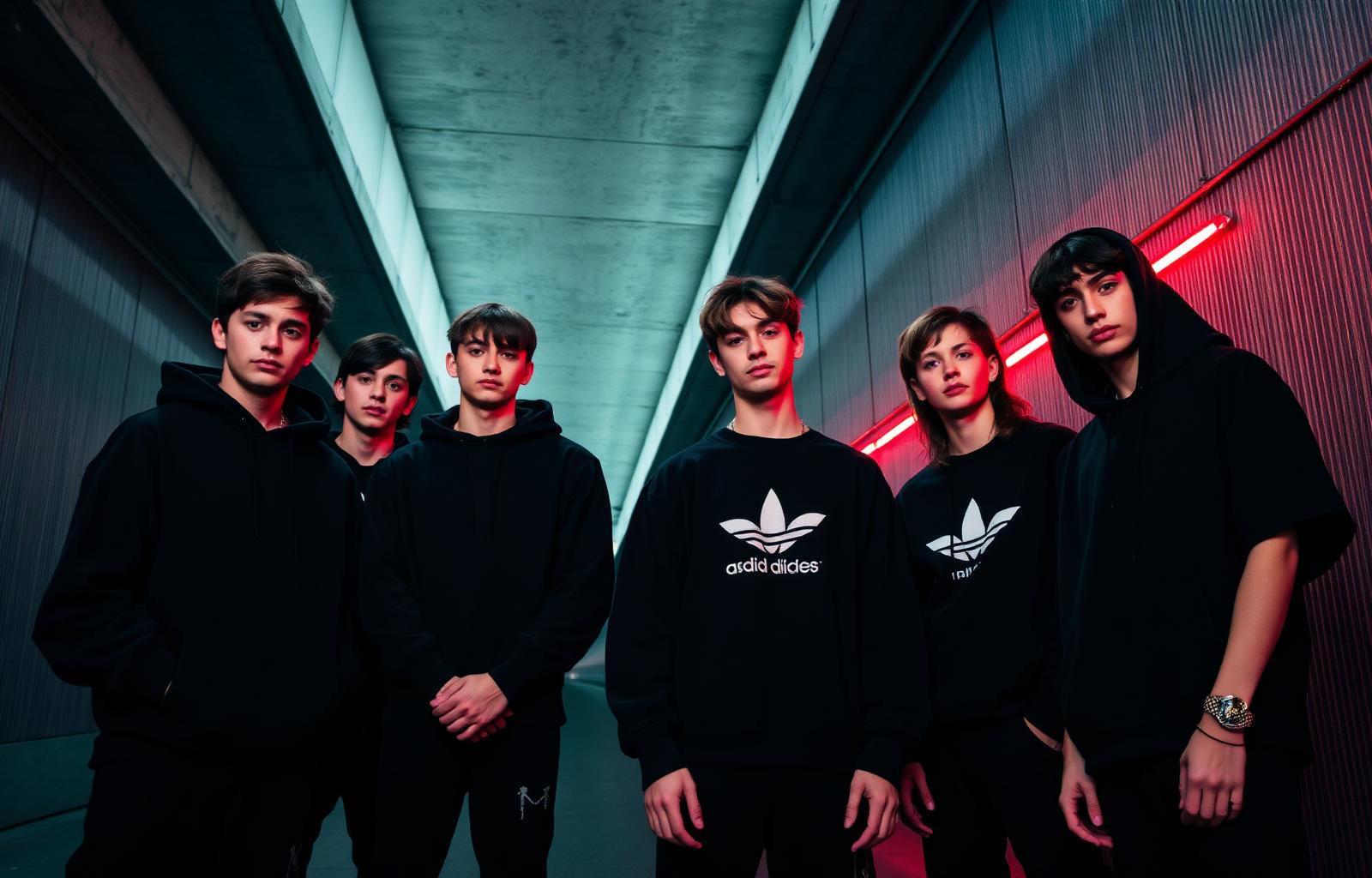 Night Drop — DEMO streetwear lookbook